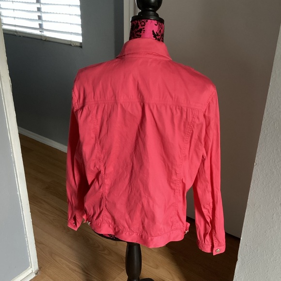 Pink Button-Up Jacket - Picture 6 of 12